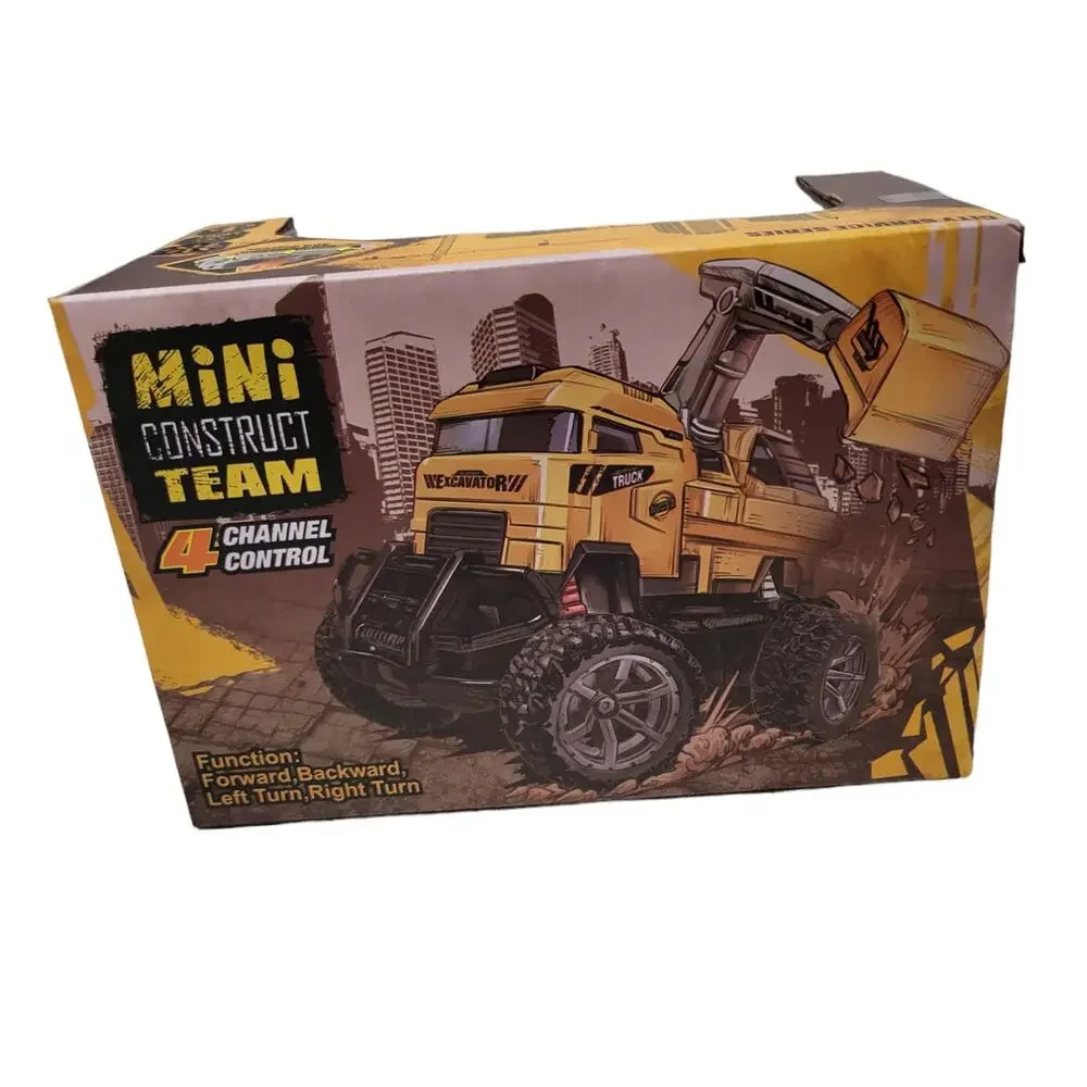 Mini Construct Team City Services R/C Remote Radio Control Truck NEW